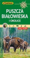 Okładka książki Mapa - Puszcza Białowieska 1: 50 000 BR