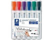 Opakowanie Marker Lumocolor do białych tablic 6 kolorów