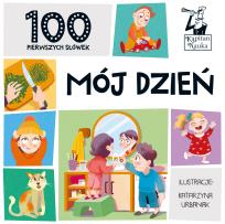 Okładka książki Mój dzień. 100 pierwszych słówek. Kapitan Nauka