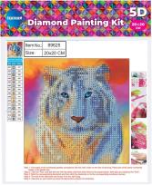 Opakowanie Mozaika diamentowa 5D 20x20cm Tiger 89625