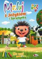 Okładka książki Na wsi. Maluj z Jeżykiem i Sprężynką