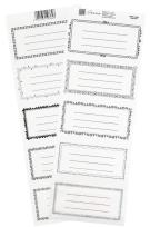 Opakowanie Naklejki na zeszyty No Name - Dziewczynka