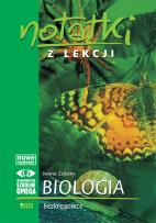 Okładka książki Notatki z Lekcji Biologii część 1 bezkręg...w.2014