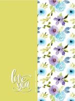 Opakowanie Notatnik ozdobny 145x197/320K kratka TW FRESH