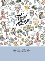 Opakowanie Notatnik ozdobny 145x197/64K kratka TW Podróże