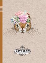 Opakowanie Notatnik ozdobny 145x197/64K kratka TW Wiewiórka