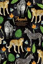 Opakowanie Notatnik ozdobny 145x197/80K kratka TW Zebry