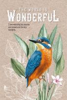 Opakowanie Notatnik ozdobny 145x197/80K kratka TW Zimorodek