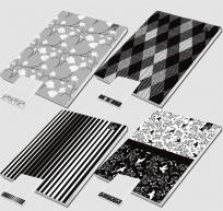 Opakowanie Notes A6 Monochrome (10szt)