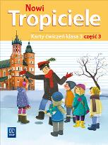 Okładka książki NOWI TROPICIELE KARTY ĆWICZEŃ KLASA 3 CZĘŚĆ 3 EDUKACJA WCZESNOSZKOLNA  1687B4