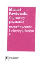 Okładka książki O granicy poznania