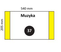 Opakowanie Okładka na podr do muzyki krótka NR 37 (20szt)