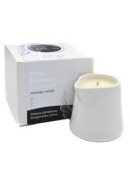 Zdjęcie produktu Olynk Sojowa świeca do masażu premium drzewo sandałowe, bergamotka, piżmo 130 ml 