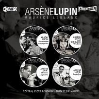 Okładka książki Pakiet: Arsene Lupin 4 CD - Audiobook