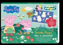 Okładka książki Peppa Pig. Kraina puzzli. Świnka Peppa ...