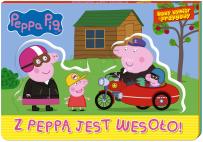 Okładka książki Peppa Pig. Nowy Wymiar Przygody. Z Peppą jest...