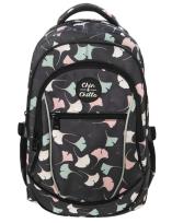 Opakowanie Plecak 3 komorowy usztywniany 18' Chin&Chilla. Liście