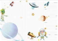 Opakowanie Podkład na biurko Planer Kosmos PP04