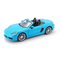 Opakowanie Porsche 718 Boxter Blue 1:24 BBURAGO