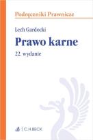 Okładka książki Prawo karne