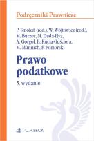 Okładka książki Prawo podatkowe
