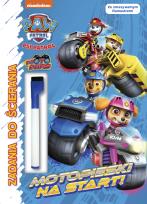 Okładka książki Psi Patro. Zadania do ścierania