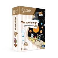 Okładka książki Puzzle 100 Czytaj z Albikiem Wszechświat