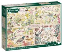 Opakowanie Puzzle 1000 Falcon Cztery pory roku G3