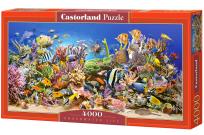 Okładka książki Puzzle 4000 Underwater Life CASTOR