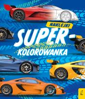 Okładka książki Superkolorowanka Moja niebieska kolorowanka