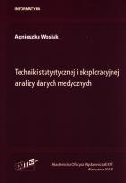 Okładka książki Techniki statystycznej i eksploracyjnej analizy danych medycznych