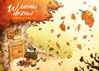 Okładka książki W cieniu drzew T.1 Jesień pana Zrzędka