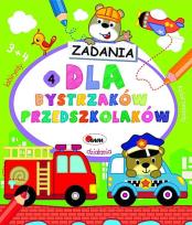 Okładka książki Zadania dla bystrzaków przedszkolaków 4