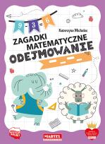 Okładka książki Zagadki matematyczne. Odejmowanie