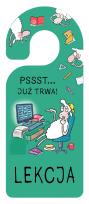 Opakowanie Zawieszka na klamkę Lekcja