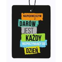 Opakowanie Zawieszka zapachowa - Najpiękniejszym - New car Cz