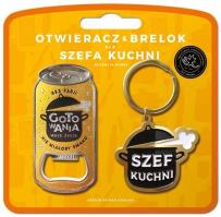 Opakowanie Zestaw brelok + otwieracz dla szefa kuchni