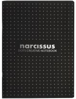 Opakowanie Zeszyt A4/48K kropka czarny (6szt) NARCISSUS