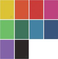 Opakowanie Zeszyt A5/96K linia Rainbow Classic (5szt)