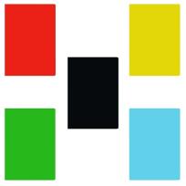 Opakowanie Zeszyt A6/50K kratka (10szt) mix NARCISSUS