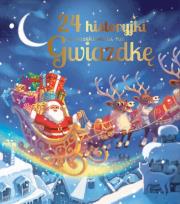 Okładka książki 24 historyjki w oczekiwaniu na Gwiazdkę