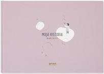 Okładka książki Album na zdjęcia dla dziecka ''Moja historia