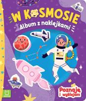 Okładka książki Album z naklejkami. W kosmosie