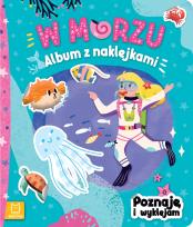 Okładka książki Album z naklejkami. W morzu