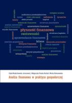 Okładka książki Analiza finansowa w praktyce gospodarczej