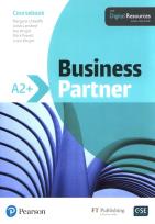 Okładka książki Business Partner A2+ Coursebook with Digital Resources