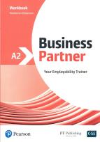 Okładka książki Business Partner A2 Workbook