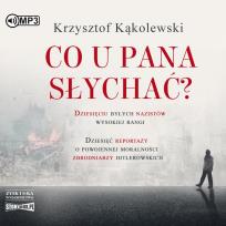 Okładka książki CD MP3 Co u pana słychać?