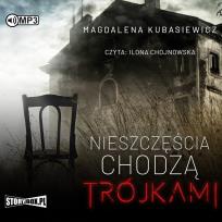 Okładka książki CD MP3 Nieszczęścia chodzą trójkami