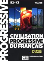 Okładka książki Civilisation progressive du français - Niveau avancé (B2/C1)  Livre + CD + Livre-web